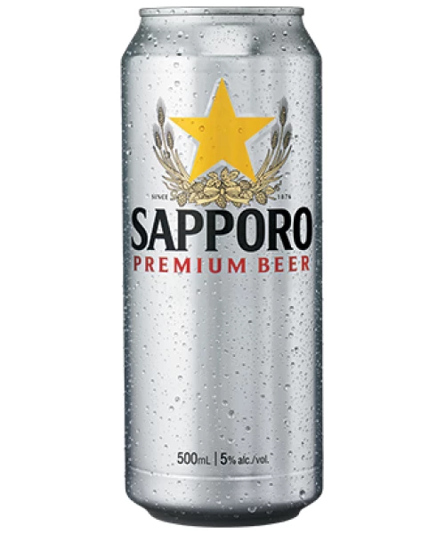 Sapporo Single Tall Can